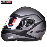 LS2 FF325 STROBE Flip Up Motorcycle HelmeT