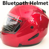 Bluetooth Motorcycle Helmet Built in Intercom System Dot Standard Helmet  Riders