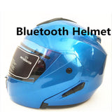 Bluetooth Motorcycle Helmet Built in Intercom System Dot Standard Helmet  Riders