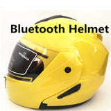 Bluetooth Motorcycle Helmet Built in Intercom System Dot Standard Helmet  Riders