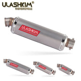 Universal Motorcycle Exhaust Muffler Pipe GROM/MSX125SF Ape100 NSF100 XR50Motard Ape50 CBR250RR FTR223 CBR250R CBR150R RVF400