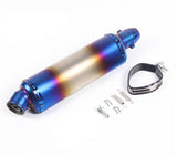 Universal Motorcycle Exhaust Muffler Pipe GROM/MSX125SF Ape100 NSF100 XR50Motard Ape50 CBR250RR FTR223 CBR250R CBR150R RVF400