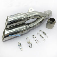 Universal Motorcycle Exhaust Muffler Pipe For TRK502 NMAX CB650f NC750x Moto Escape With DB Killer For most motorcycle ATV