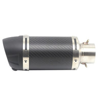 ZSDTRP 51/61mm Motorcycle Exhaust Muffler SC GP Escape Exhaust Mufflers Carbon Fiber Exhaust Pipe For KAWASAKI HONDA BMW KTM