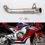 CBR1000RR Motorcycle Exhaust Muffler Middle Link Pipe For Honda CBR1000RR CBR 1000RR 2008 2009 2010 2011 to 2015 2016 Slip-on