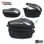 Waterproof Motocross Helmet Rear Seat Bags Sport Riding Luggage Backpack Motorcycle Knight Saddle Pack Moto Tool Bag