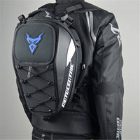 Waterproof Motocross Helmet Rear Seat Bags Sport Riding Luggage Backpack Motorcycle Knight Saddle Pack Moto Tool Bag