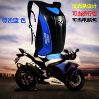 2018 Dain Motorcycle Backpack Riding Storage Bag Carbon Fiber Black motorcycle outdoor sports bag Hard shell Backpack