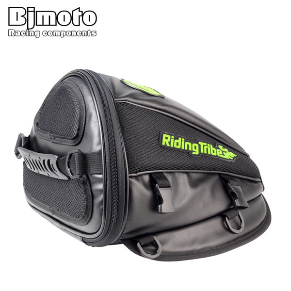 Riding Tribe Motorcycle Oil Tank Bag Travel Tool Tail Bag Waterproof Riding Handbag Backpack Motocicleta Handbag Leather Saddle