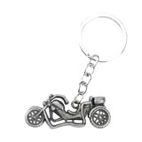 Car Keychain 1PC Motorcycle model Stainless Steel Keychain Car Key Ring Llavero Moto Chaveiro Para Carro Car Key Accessories