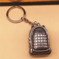 PUBG Car Motorcycle Key Chain Battlefield Keychain Helmet 98K Gun Alloy Keychain Llavero Moto Coche Car Key Ring Accessories